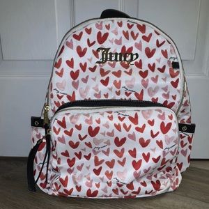 Juicy Couture Valentines Heart Backpack.